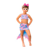 Biquini Infantil Saia Cauda