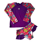 Biquini Juvenil Blusa Termica