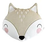 Biramar Baby Almofada Woodland Raposa Bege Cinza