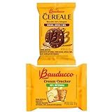 Biscoito Bauducco Kit Com 2 Sabores Sortidos Caixa 100 Sachês