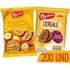 Biscoito Em Sache Bauducco Cereale Cacau   Banana   200 Und
