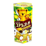 Biscoito Koala Recheado Banana Com Chocolate 37g - Lotte