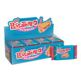 Biscoito Wafer Mini Passatempo 28x20gr Nestle Morango