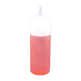 Bisnaga Transparente Flexível 720ml 24 Oz Bartender 7 Peças