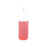 Bisnaga Transparente Flexível Graduada 720ml 24 Oz Bartender