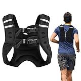 BITLIFUN Colete Pesado Para Homens  Treino  Treinamento De Força  Para Homens E Mulheres  Equipamento De Treino Para Treinamento  Corrida  Corrida  Etc    3 6 Kg  5 4 Kg  7 3 Kg  9 Kg  11 3 Kg   Preto