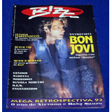 Bizz Nº 89 Revista Dezembro 1992 Bon Jovi 