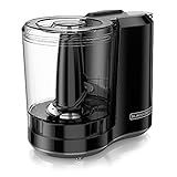BLACK DECKER Cortador De Alimentos Elétrico De 3 Xícaras  HC300B  Pulso De Um Toque  Motor De 175 W  Lâmina Afiada  Pode Ser Lavada Na Lava Louças