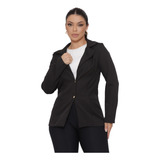 Blazer Alfaiataria Feminino Casaco
