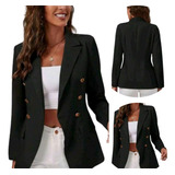 Blazer Alfaiataria Luxo Feminino