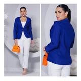 Blazer Basico Terno Feminino