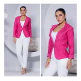 Blazer Basico Terno Feminino