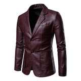 Blazer De Couro Sd