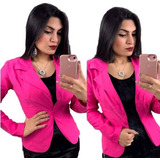 Blazer Feminina Fashion Otima