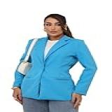 Blazer Feminino Alfaiataria Alongado