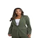 Blazer Feminino Alfaiataria Alongado