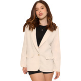 Blazer Feminino Alfaiataria Linho