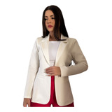 Blazer Feminino Casaco Longo