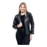 Blazer Feminino Couro Legitimo