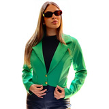 Blazer Feminino Curto Em