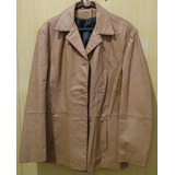 Blazer Feminino Em Couro