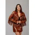 Blazer Feminino Franja Couro Legítimo Norma Lopez Original