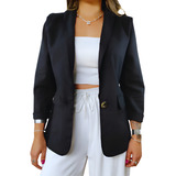 Blazer Feminino Linho Alfaiataria
