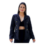 Blazer Feminino Maxi Longo