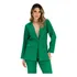 Blazer Feminino Social Em Linho Terninho Alfaiataria