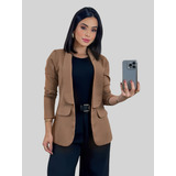 Blazer Feminino Social Terninho