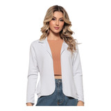 Blazer Feminino Terninho Acinturado