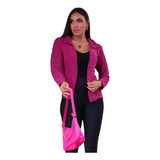 Blazer Feminino Trico Casaco