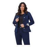 Blazer Jaqueta Casaco Jeans