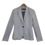 Blazer Listrado Feminino
