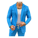 Blazer Masculino Linho Elastano