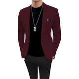 Blazer Masculino Slim Casual