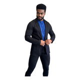 Blazer Masculino Slim Zip