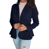 Blazer Neoprene Feminino Casaco