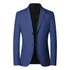 Blazer Slim Fit Xadrez Retrô Estilo Britânico