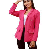 Blazer Terninho Estilo Alfaitaria