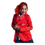 Blazer Tradicional Rbd Rebelde Elite Way Vermelho   Presente
