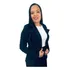 Blazer Vestido Feminino Evangélico Midi Efeito Sobreposto