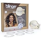 Blinger® Kit Inicial Shimmer Com Ferramenta De Estilo Blinger® Banhada A Ouro + 90 Cristais De Vidro Cortados Com Precisão