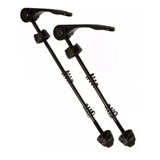 Blocagem Roda Alumínio Bike Aperto Rápido D 108mm T145mm Par