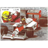 Bloco 79 Ayrton Senna Campeão De Fórmula 1 1988