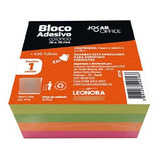 Bloco Adesivo Colorido 76x76mm