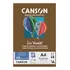 Bloco Canson Iris Vivaldi A4 Chocolate Com 25 Folhas 185g Liso