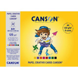 Bloco Criativo Cards Canson