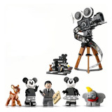 Bloco De Montar Lego 43230 Disney 100 Anos - Câmera Tributo