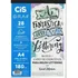 Bloco Livro Exercicios  Brush Lettering Cis A4 180g 28fl